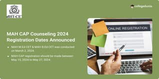 MAH CAP Counseling 2024 Registration Open @cetcell.mahacet.org: Check Direct Link Here